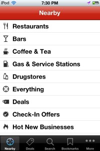 yelp app