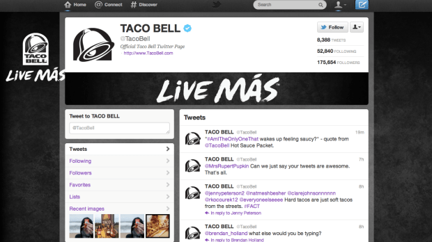 Taco Bell Twitter Brands Businesses Using Twitter