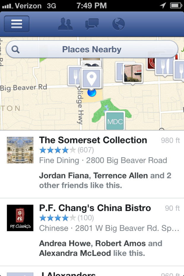 Facebook Nearby Update December Places Bryan Nagy