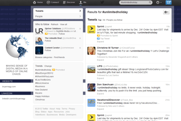 twitter promoted trend fail marketing social Sprint Bryan Nagy