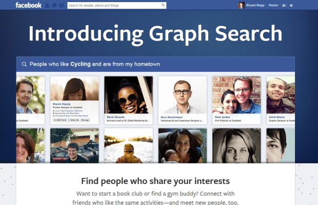 Facebook graph search bryan nagy