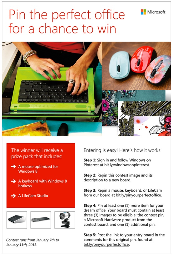 The Perfect Office Windows Pinterest Contest