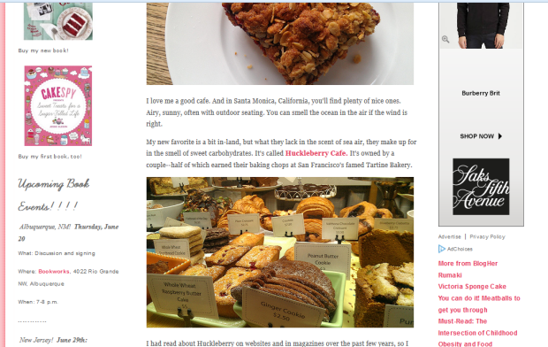 Pins on the Santa Monica Pinterest page link to restaurant reviews and announcements.