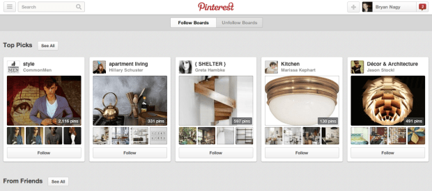 Pinterest News Feed Edit Bryan Nagy